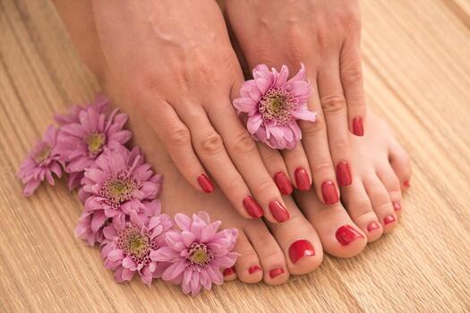 Manicure and Pedicure Home Service